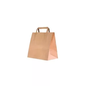 cj.250 bolsa papel"take away" 27x18x28 marron